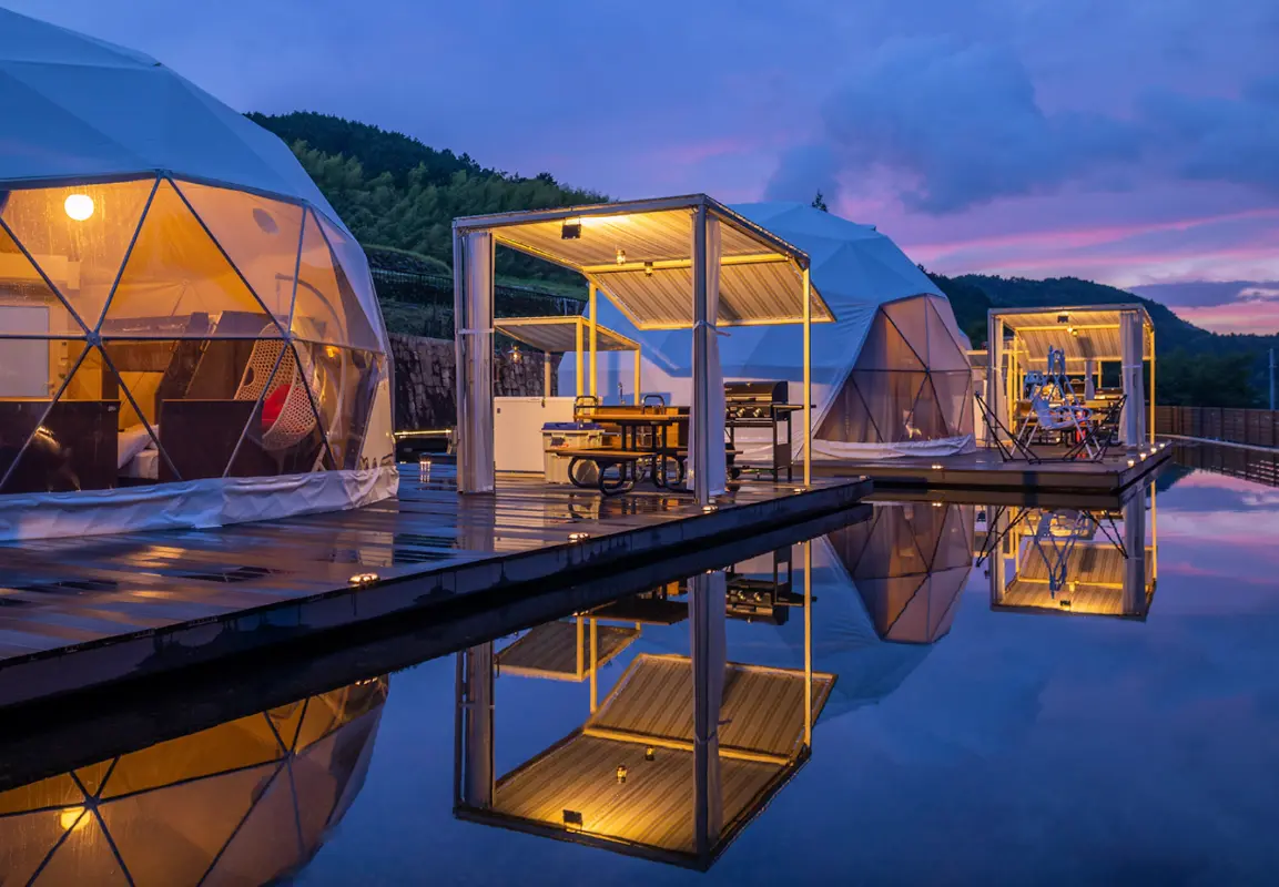牛滝温泉 四季まつりFOREST GLAMPING