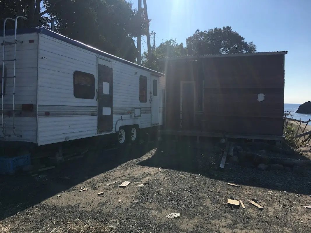 MARINE-Qキャンプサイト【完全プライベート】トレーラーハウス、ジャグジー、洋式水洗トイレ、100V電源付きのプラン詳細